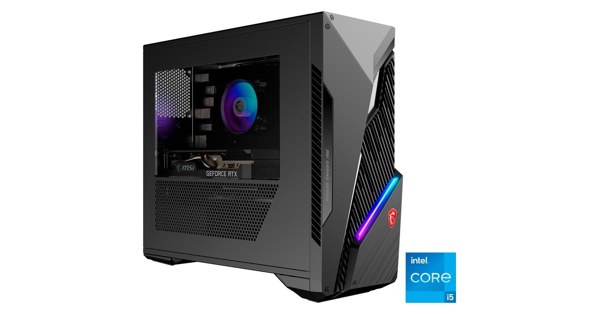 MSI MAG Infinite S3 13NUB5-1206AT, Gaming-PC(schwarz/transparent, Windows 11 Home 64-Bit) MSI MAG Infinite S3 13NUB5-1206AT, Gaming-PC(schwarz/transparent, Windows 11 Home 64-Bit)