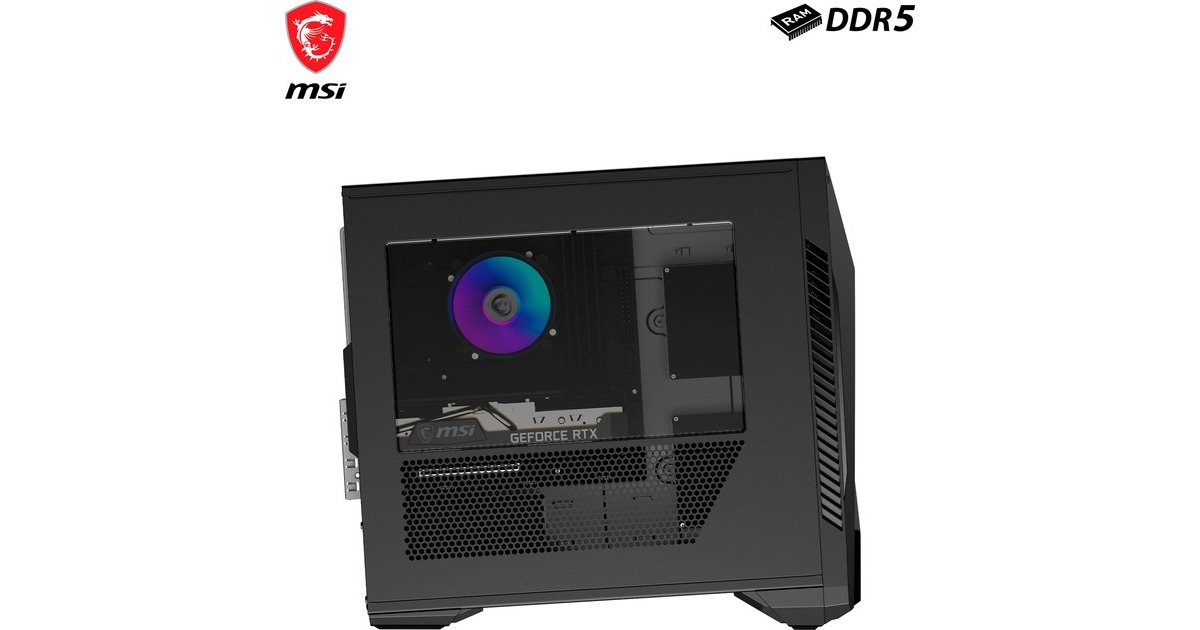 MSI MAG Infinite S3 13NUB5-1206AT, Gaming-PC(schwarz/transparent, Windows 11 Home 64-Bit)