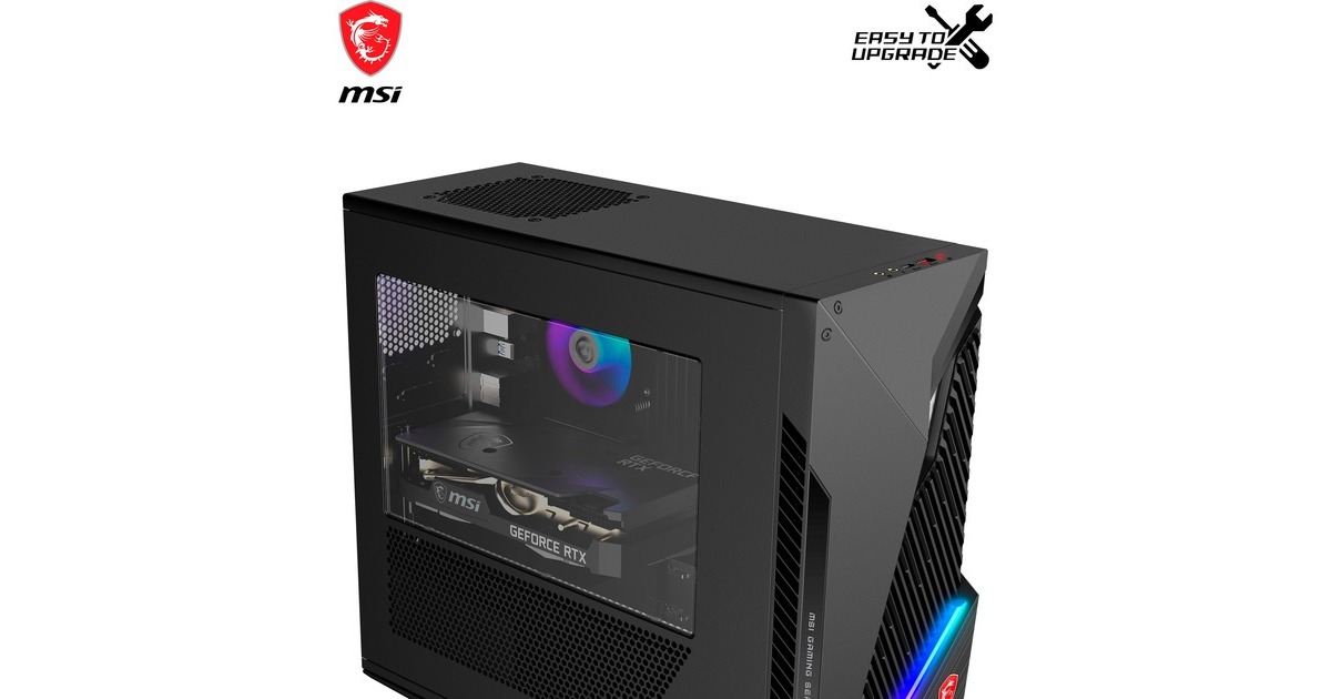 MSI MAG Infinite S3 13NUB5-1206AT, Gaming-PC(schwarz/transparent, Windows 11 Home 64-Bit)