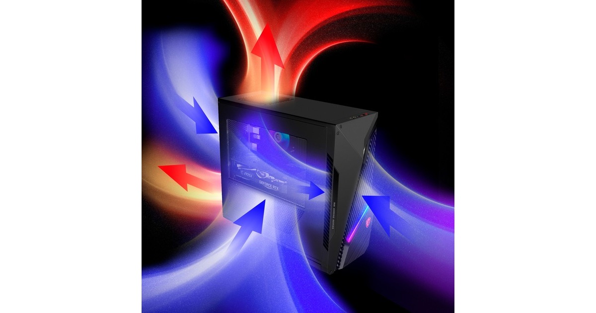 MSI MAG Infinite S3 13NUB5-1206AT, Gaming-PC(schwarz/transparent, Windows 11 Home 64-Bit)