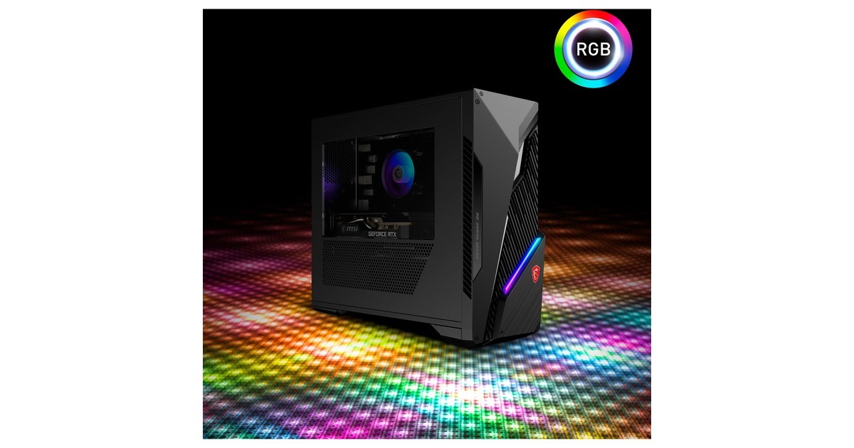 MSI MAG Infinite S3 13NUB7-1205AT, Gaming-PC(schwarz/transparent, Windows 11 Home 64-Bit)