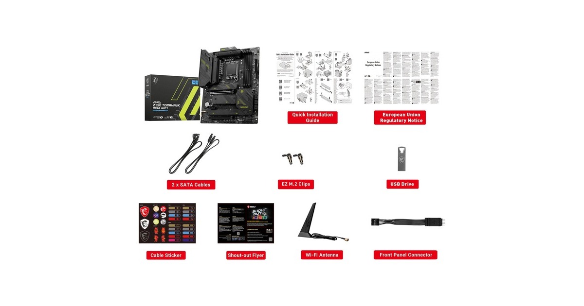 MSI MAG Z790 TOMAHAWK MAX WIFI, Mainboard(schwarz)