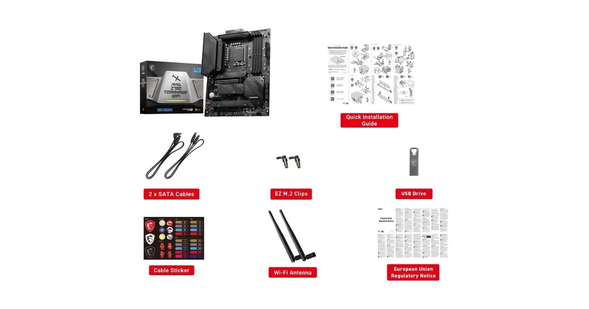 MSI MAG Z790 TOMAHAWK WIFI, Mainboard(Outlet) MSI MAG Z790 TOMAHAWK WIFI, Mainboard(Outlet)