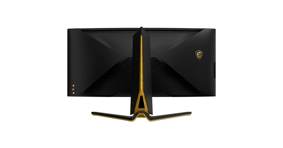MSI MEG 342CDE QD-OLED, Gaming-Monitor(86.8 cm (34 Zoll), schwarz/gold, UWQHD, QD-OLED, 175Hz Panel)