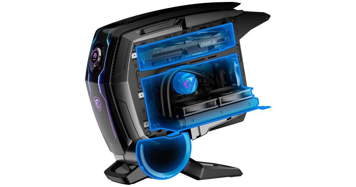 MSI MEG Aegis Ti5 13NUF-291AT, Gaming-PC(schwarz, Windows 11 Home 64-Bit)