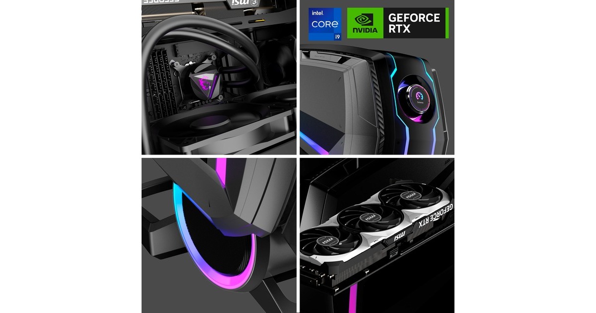 MSI MEG Aegis Ti5 13NUF-291AT, Gaming-PC(schwarz, Windows 11 Home 64-Bit)