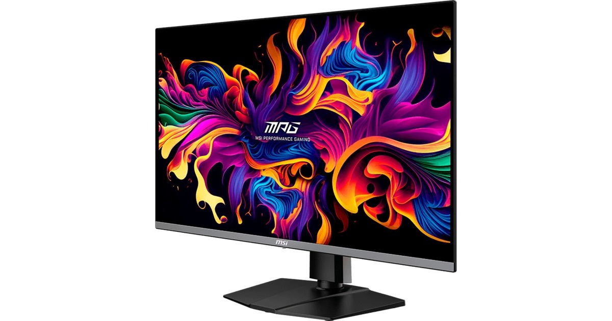 MSI MPG 321URXDE QD-OLED, Gaming-Monitor(80 cm (31.5 Zoll), schwarz, UltraHD/4K, QD-OLED, Adaptive-Sync, USB-C, 240Hz Panel)