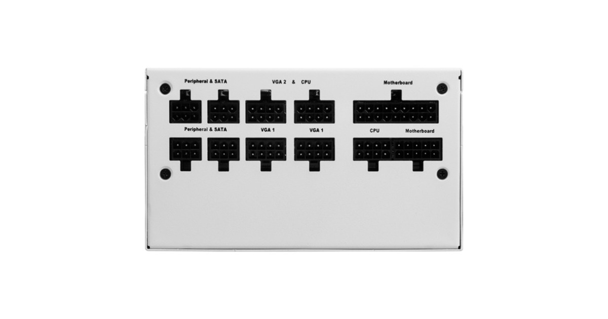 MSI MPG A750GF WHITE 750W, PC-Netzteil(weiß, 6x PCIe, Kabel-Management, 750 Watt)