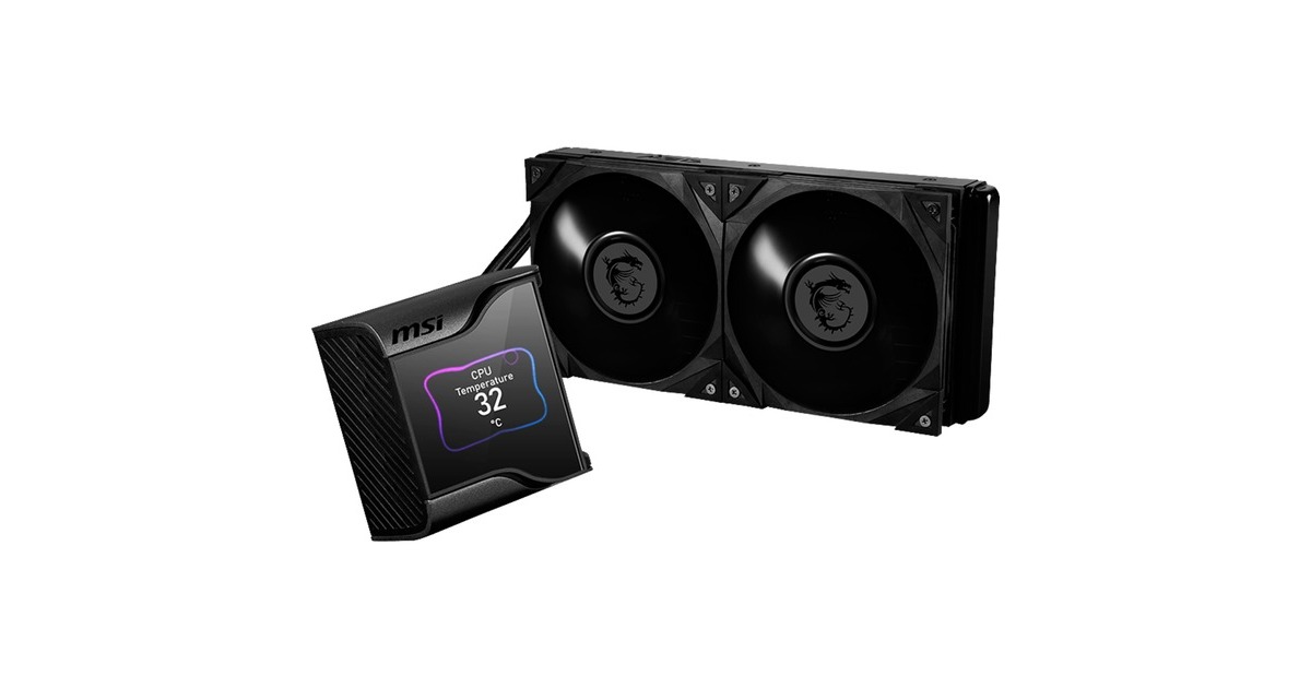 MSI MPG CoreLiquid S280, Wasserkühlung(schwarz)