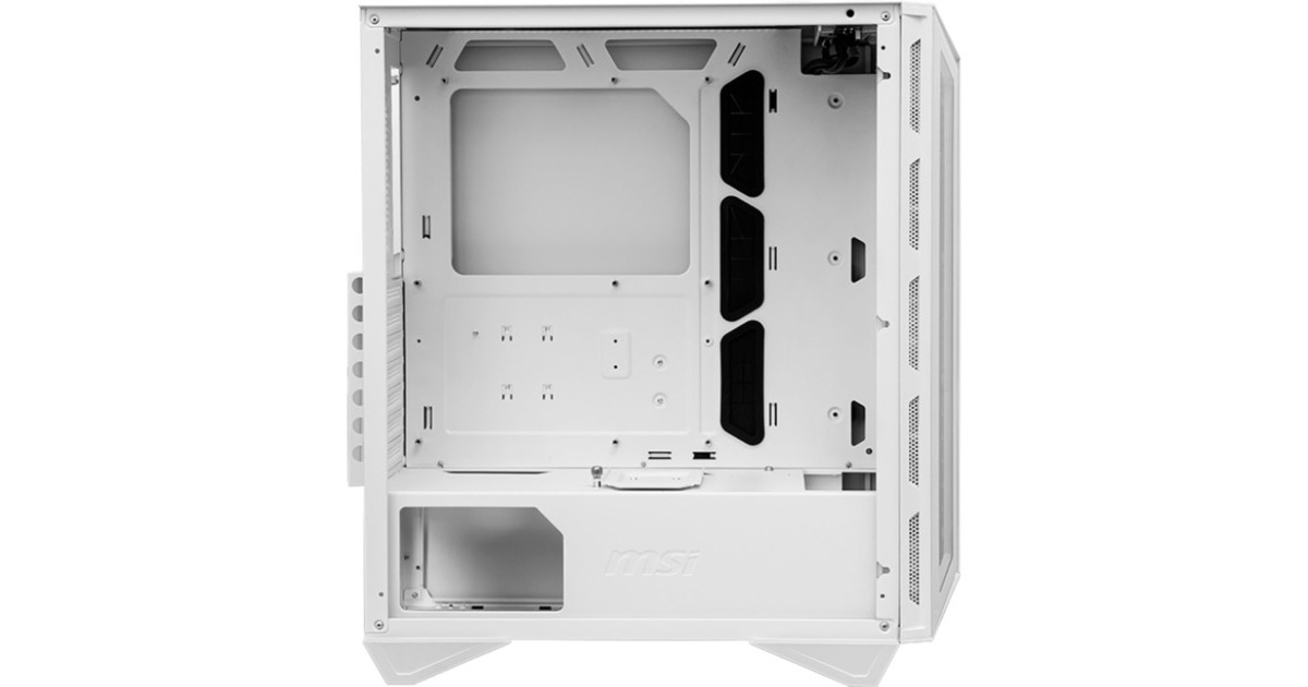MSI MPG GUNGNIR 110R, Tower-Gehäuse(weiß, Tempered Glass)