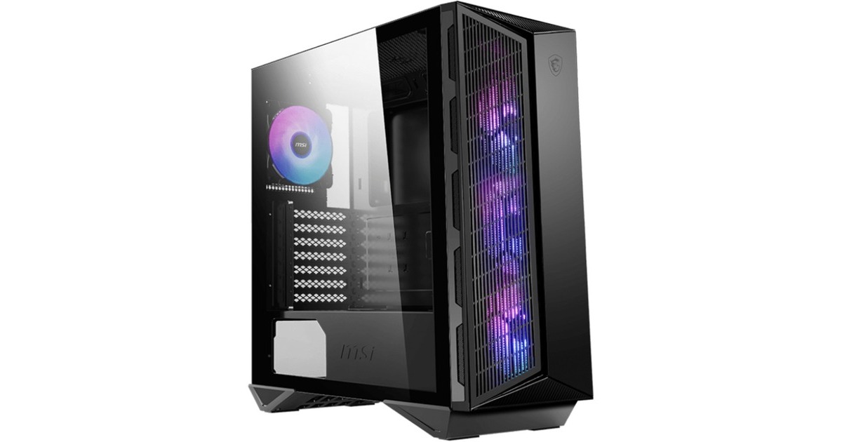 MSI MPG GUNGNIR 111R, Tower-Gehäuse(schwarz, Tempered Glass)