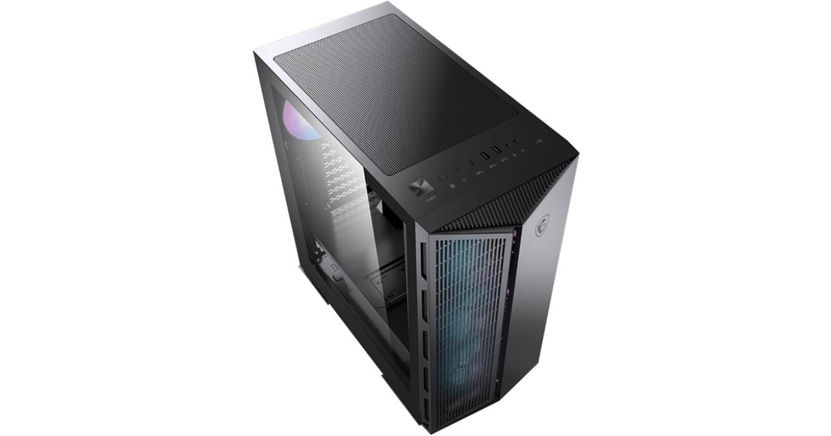 MSI MPG GUNGNIR 111R, Tower-Gehäuse(schwarz, Tempered Glass)