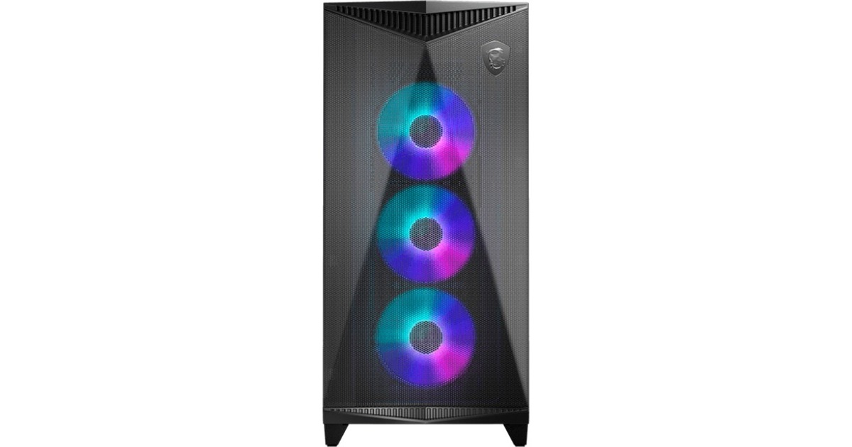 MSI MPG GUNGNIR 300R AIRFLOW, Tower-Gehäuse(schwarz, Tempered Glass)