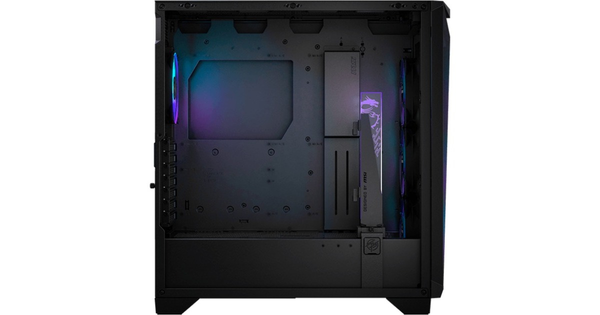 MSI MPG GUNGNIR 300R AIRFLOW, Tower-Gehäuse(schwarz, Tempered Glass)
