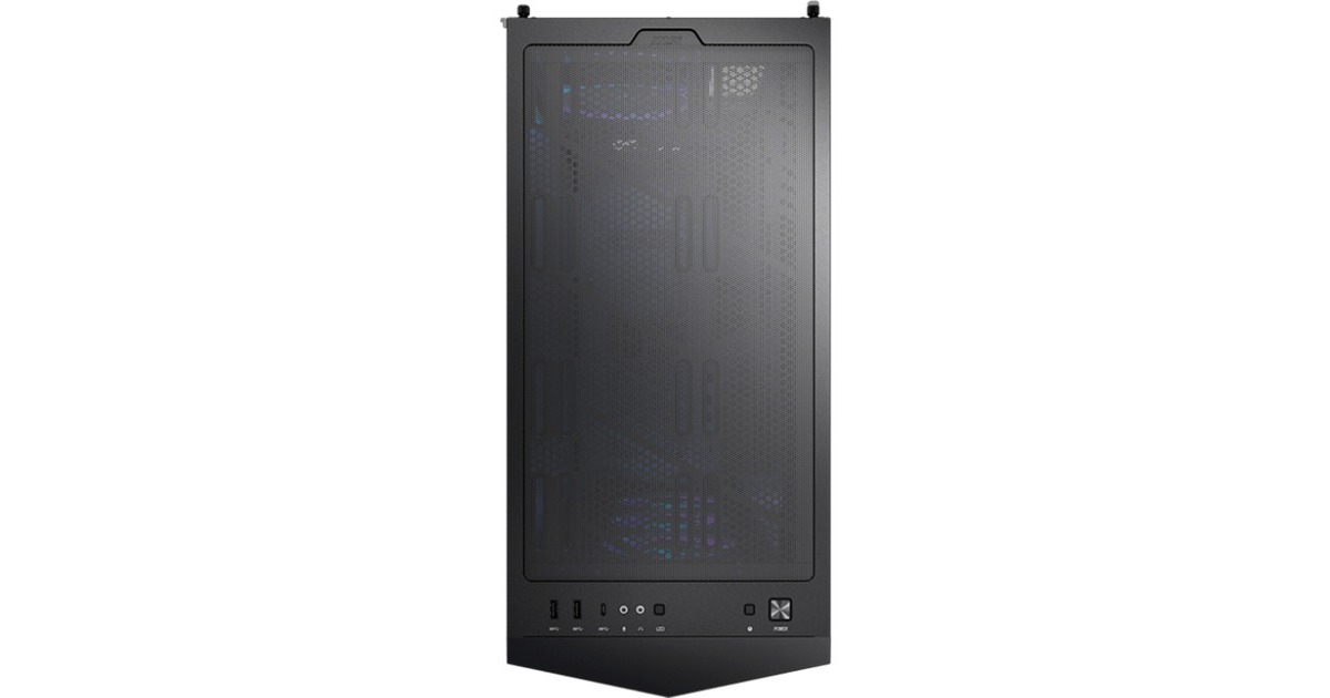MSI MPG GUNGNIR 300R AIRFLOW, Tower-Gehäuse(schwarz, Tempered Glass)