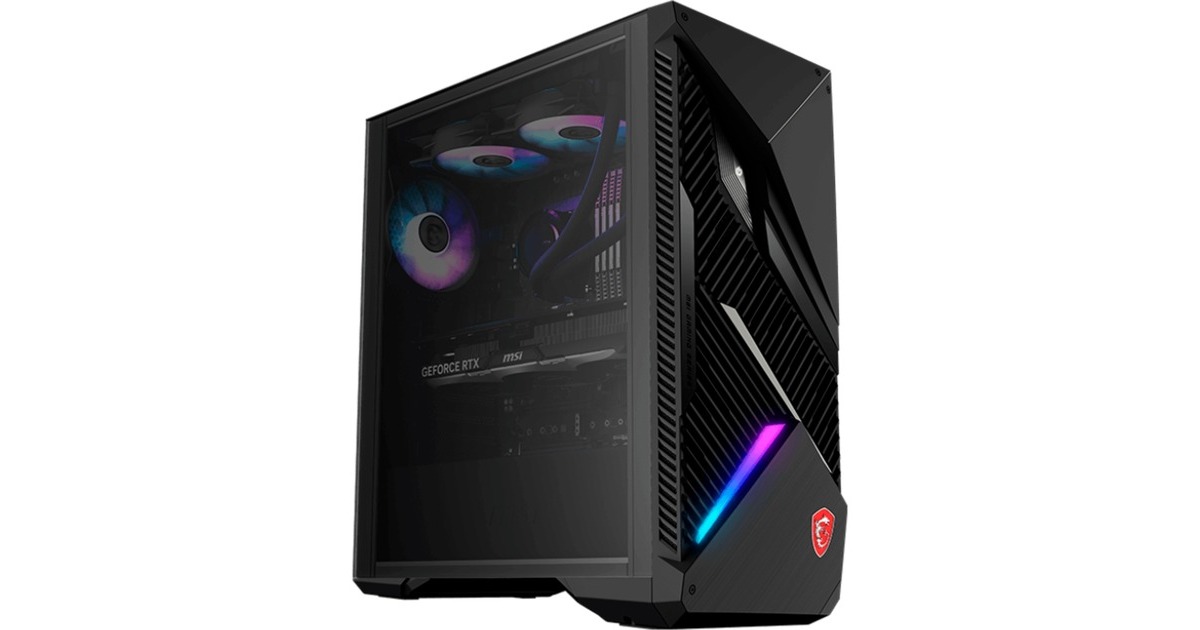 MSI MPG Infinite X2 14NUI9-418AT, Gaming-PC(schwarz/transparent, Windows 11 Home 64-Bit)