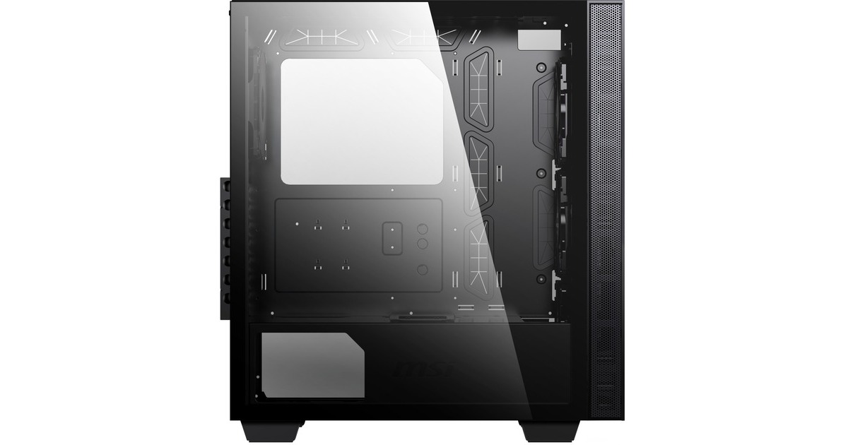 MSI MPG SEKIRA 100P, Tower-Gehäuse(schwarz, Tempered Glass)