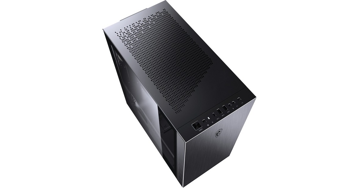 MSI MPG SEKIRA 100P, Tower-Gehäuse(schwarz, Tempered Glass)