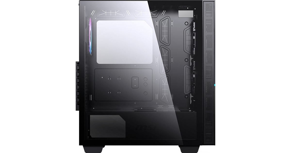 MSI MPG SEKIRA 100R, Tower-Gehäuse(schwarz, Tempered Glass)