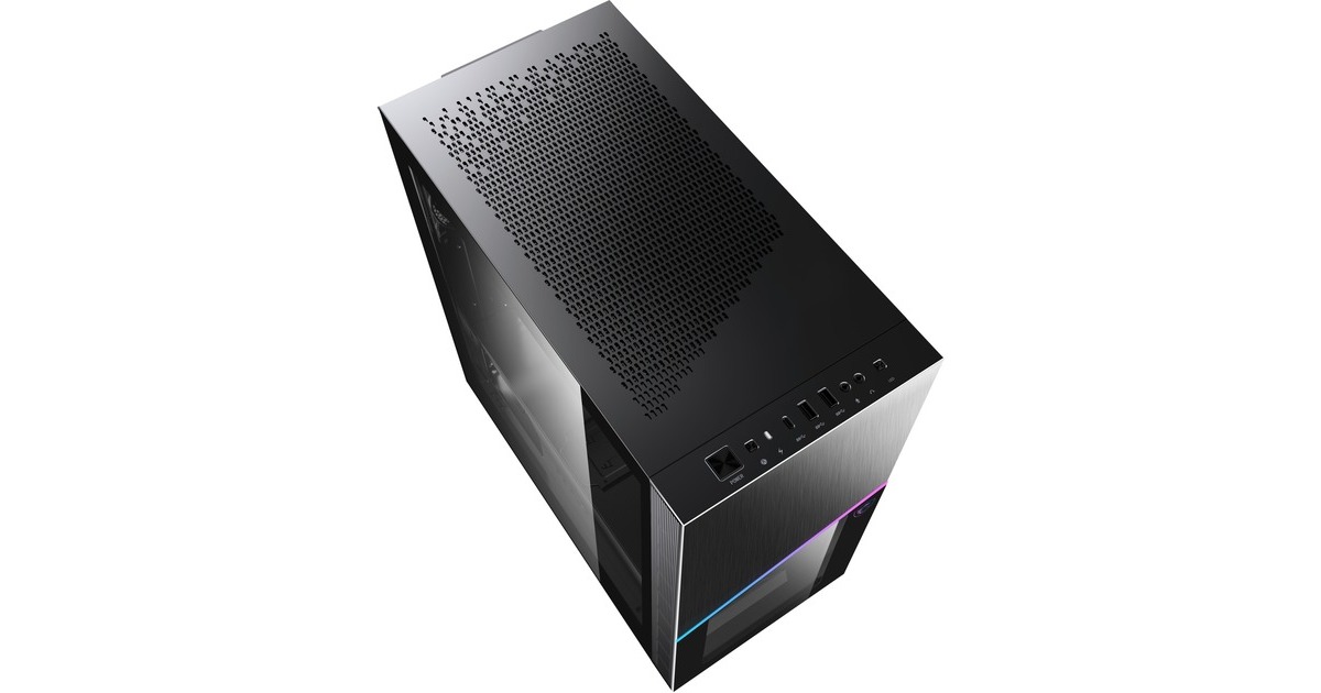 MSI MPG SEKIRA 100R, Tower-Gehäuse(schwarz, Tempered Glass)