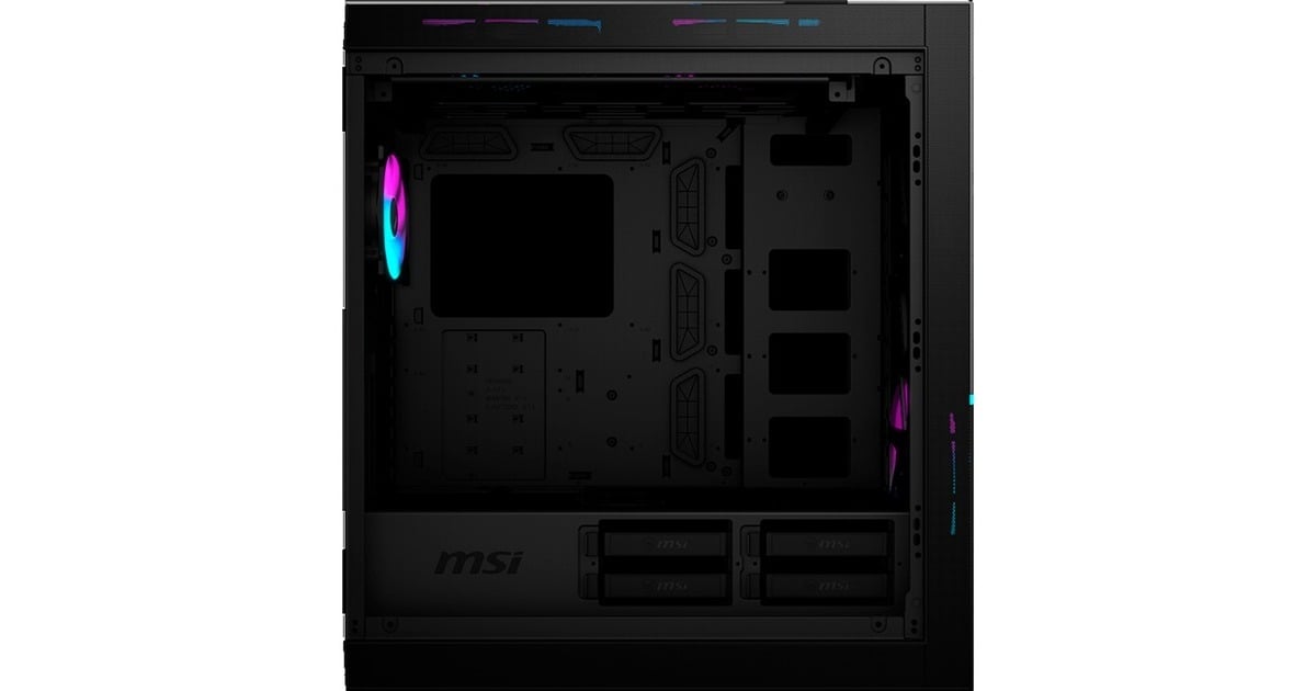 MSI MPG SEKIRA 500X, Tower-Gehäuse(schwarz, Tempered Glass)