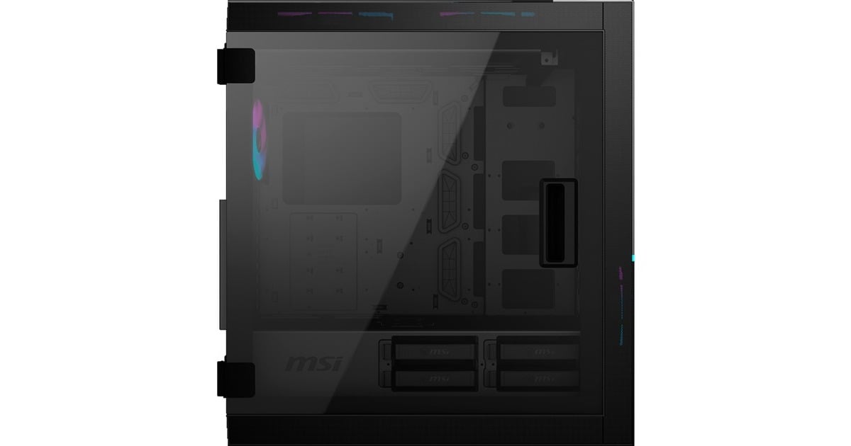 MSI MPG SEKIRA 500X, Tower-Gehäuse(schwarz, Tempered Glass)