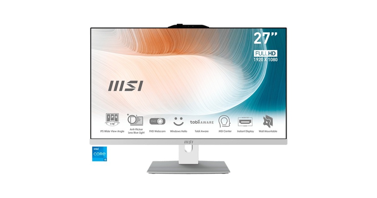 MSI Modern AM272P 12M-018DE, PC-System(weiß, Windows 11 Home 64-Bit) MSI Modern AM272P 12M-018DE, PC-System(weiß, Windows 11 Home 64-Bit)