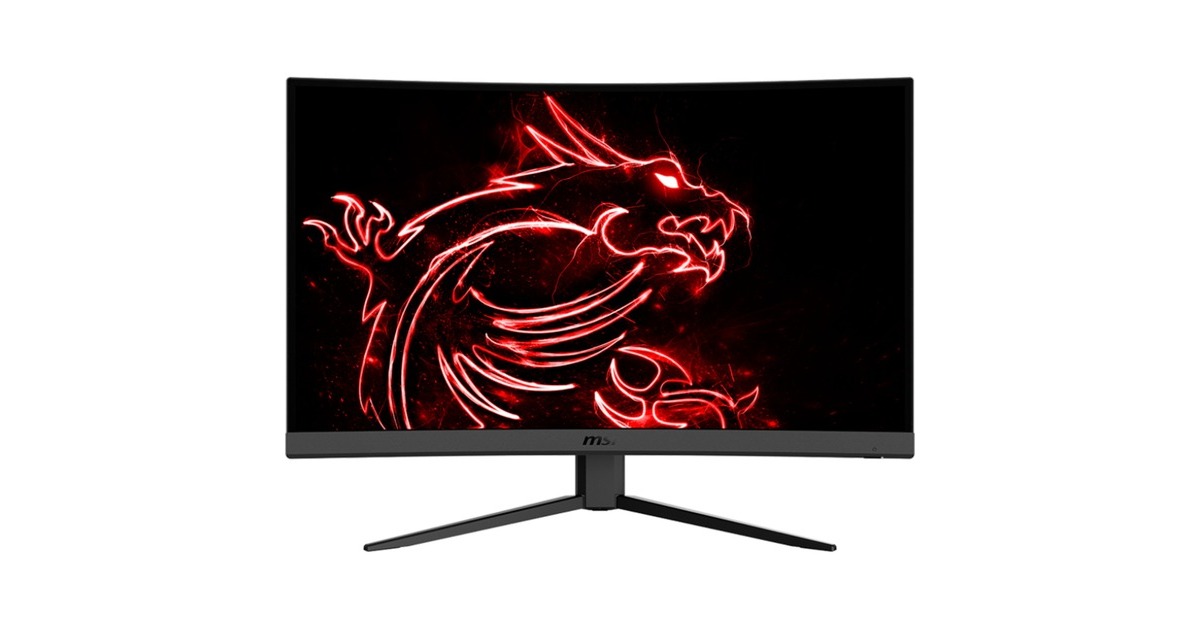 MSI Optix G27C4DE E2, Gaming-Monitor(69 cm (27 Zoll), schwarz, FullHD, VA, HDMI, DisplayPort, AMD Free-Sync Premium, 170Hz Panel)