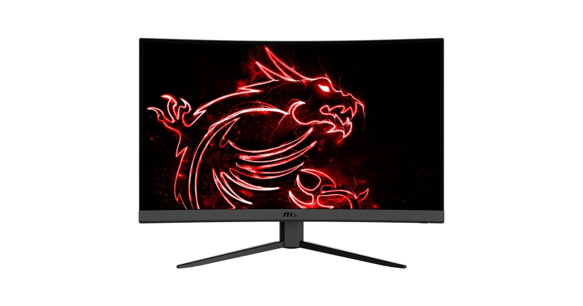 MSI Optix G32CQ4DE E2, Gaming-Monitor(80 cm (31.5 Zoll), schwarz, QHD, VA, AMD FreeSync Premium, HDMI, DisplayPort, 170Hz Panel)