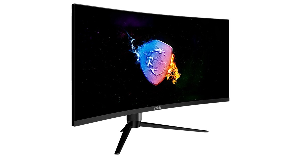 MSI Optix MAG342CQPVDE, Gaming-Monitor(86 cm (34 Zoll), schwarz, UWQHD, VA, Adaptive-Sync, 100Hz Panel)