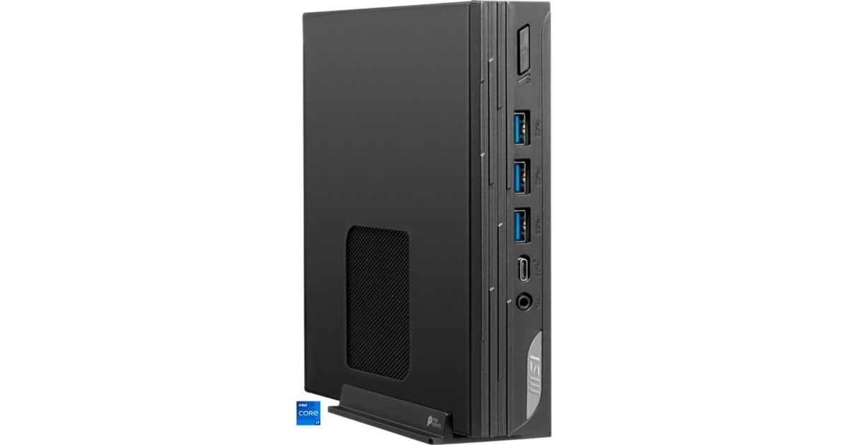 MSI PRO DP10 13M-033DE, Mini-PC(schwarz, Windows 11 Pro 64-Bit)
