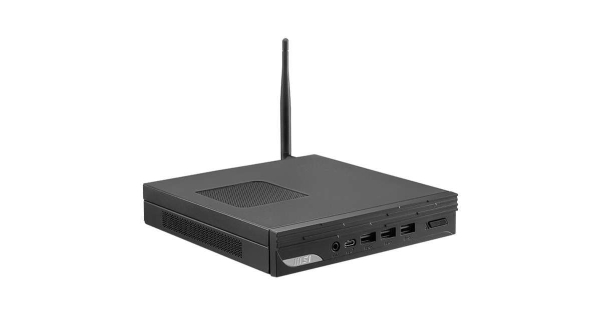 MSI PRO DP10 13M-034DE, Mini-PC(schwarz, Windows 11 Pro 64-Bit)