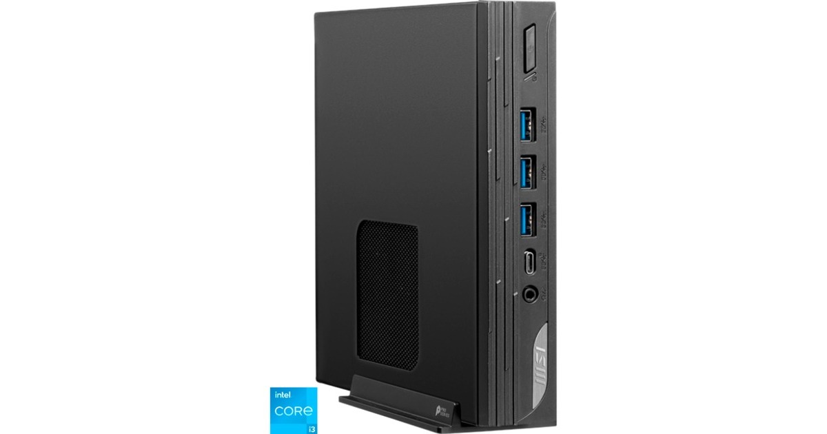 MSI PRO DP10 13M-035DE, Mini-PC(schwarz, Windows 11 Pro 64-Bit)