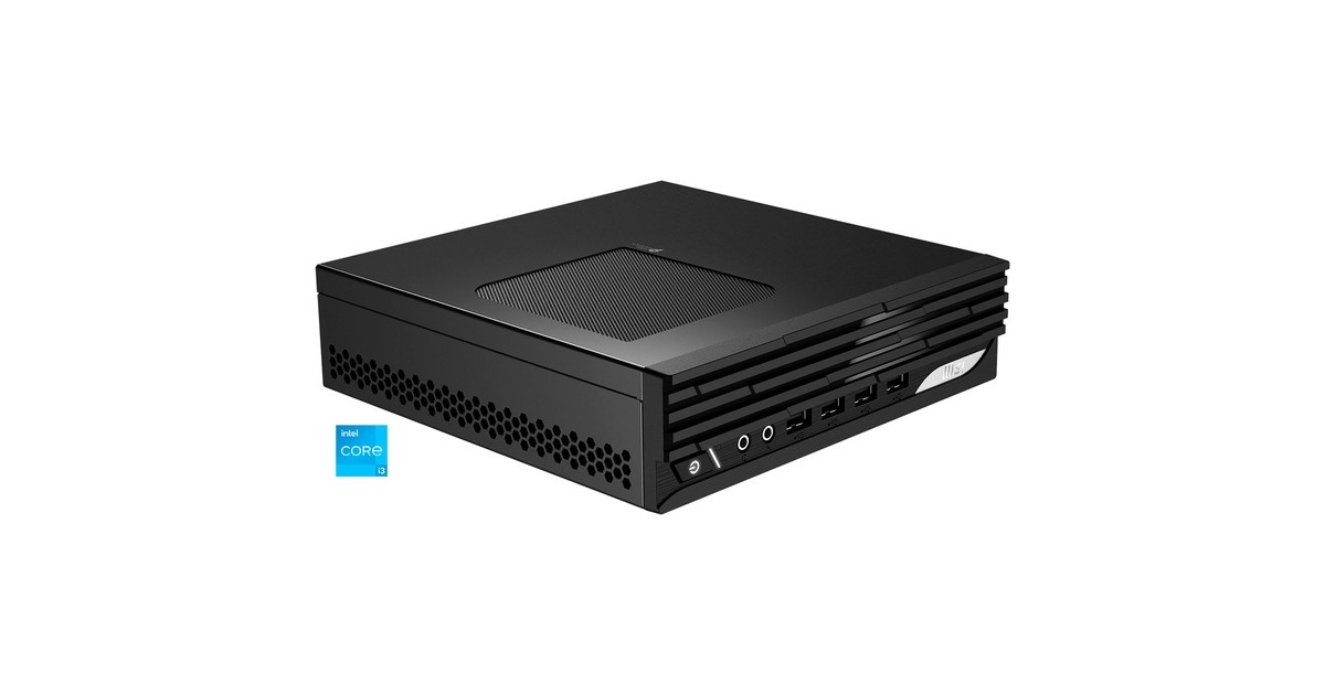 MSI PRO DP21 13M-485DE, Mini-PC(schwarz, Windows 11 Pro 64-Bit)