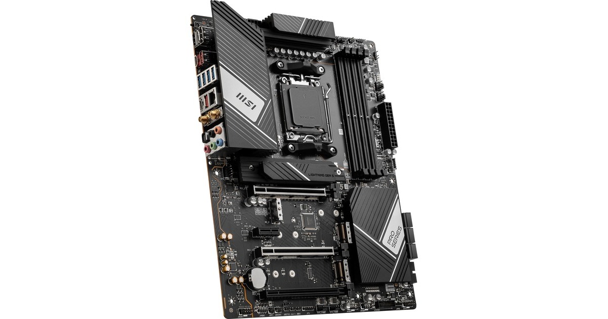 MSI PRO X670-P WIFI, Mainboard(schwarz, Outlet) MSI PRO X670-P WIFI, Mainboard(schwarz, Outlet)