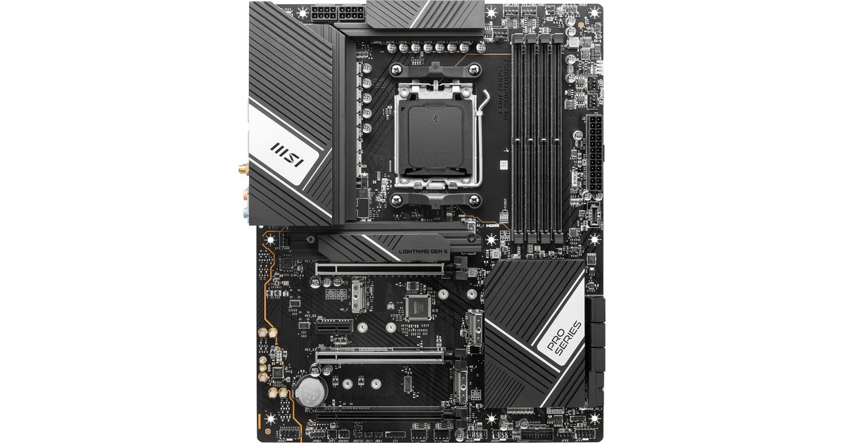 MSI PRO X670-P WIFI, Mainboard(schwarz, Outlet) MSI PRO X670-P WIFI, Mainboard(schwarz, Outlet)