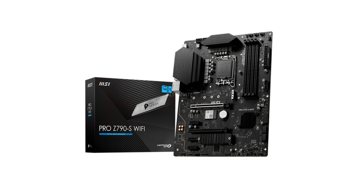 MSI PRO Z790-S WIFI, Mainboard(schwarz)