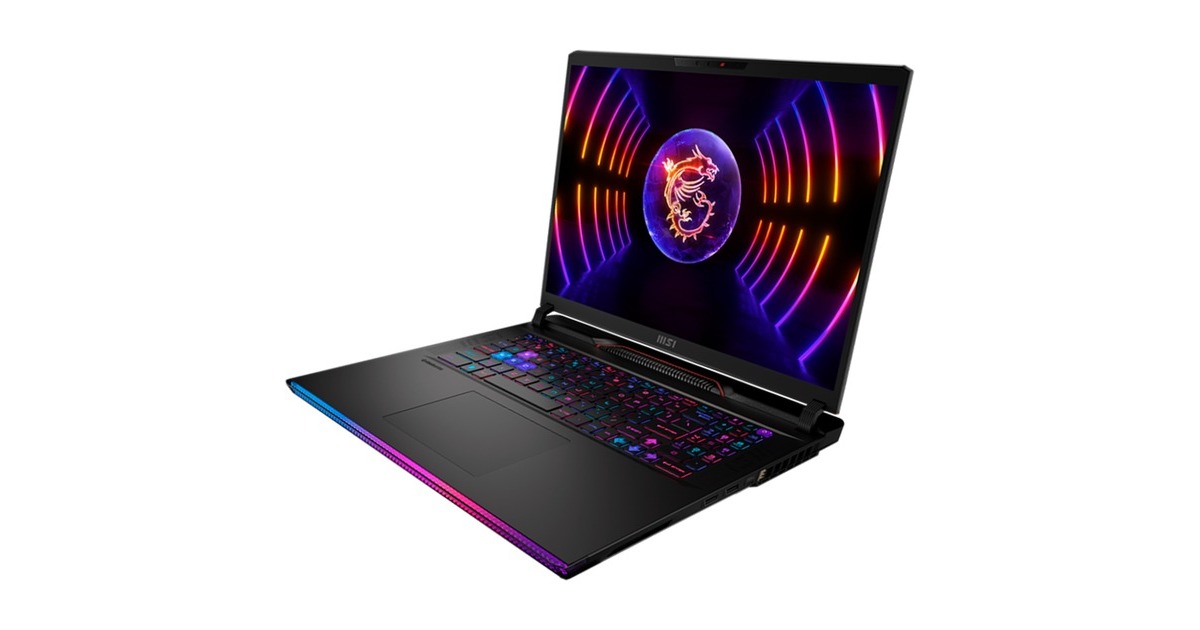MSI Raider GE78HX 13VH-022, Gaming-Notebook(schwarz, Windows 11 Home 64-Bit, 43.2 cm (17 Zoll) & 240 Hz Display, 2 TB SSD)