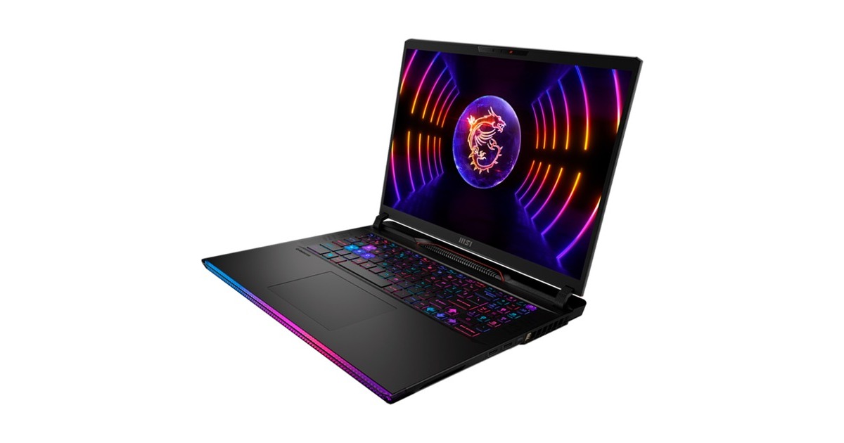 MSI Raider GE78 HX 14VIG-671, Gaming-Notebook(schwarz, Windows 11 Pro 64-Bit, 43.2 cm (17 Zoll) & 240 Hz Display, 2 TB SSD)