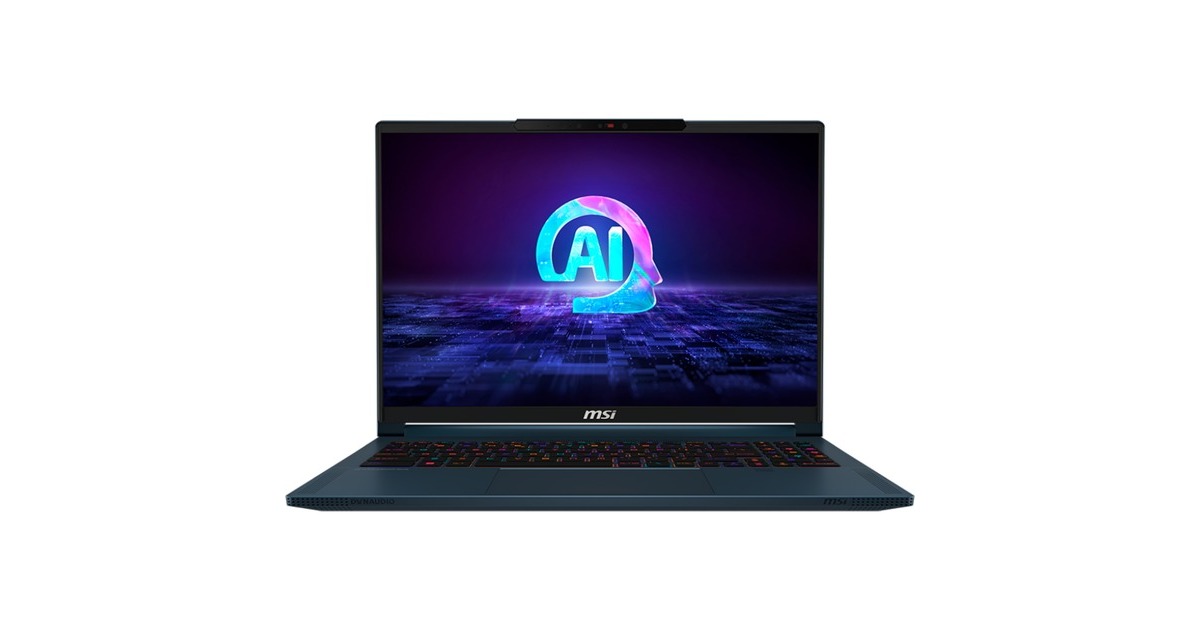 MSI Stealth 16 AI Studio A1VGG-038, Gaming-Notebook(dunkelblau, Windows 11 Pro 64-Bit, 40.6 cm (16 Zoll), 2 TB null)