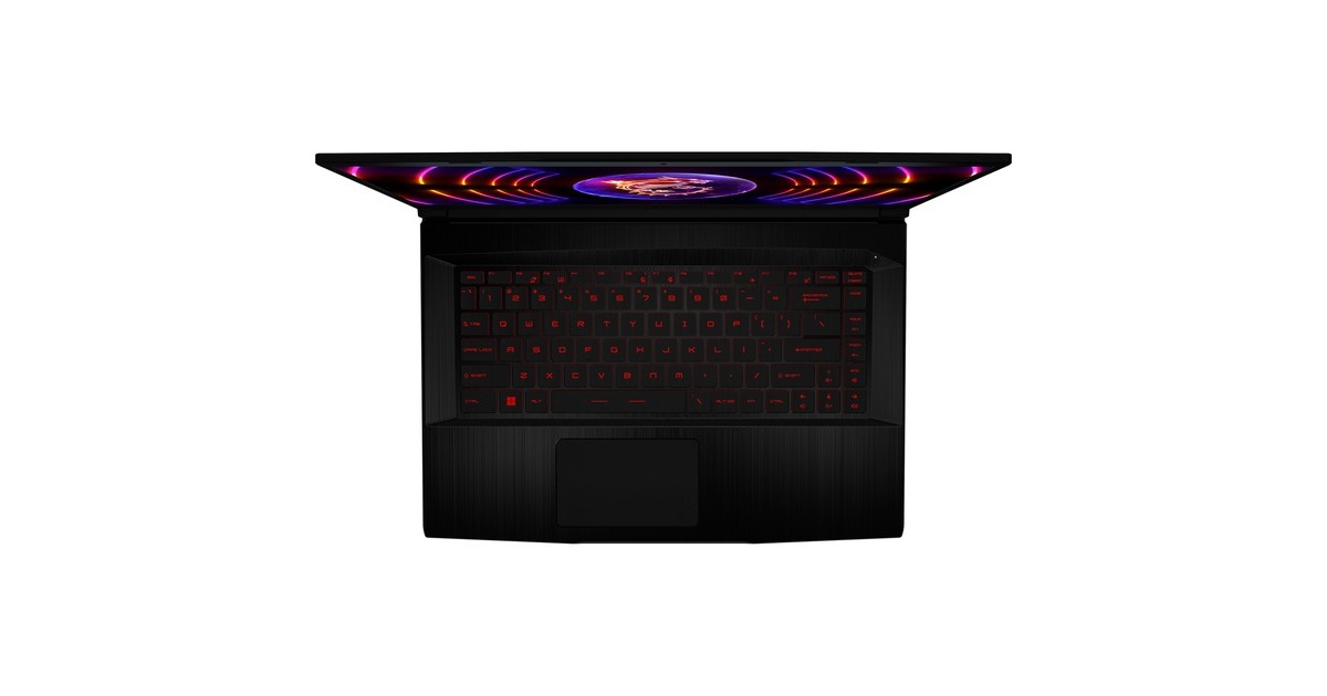 MSI Thin GF63 12UC-667, Gaming-Notebook(schwarz, ohne Betriebssystem, 39.6 cm (15.6 Zoll) & 144 Hz Display, 512 GB SSD)