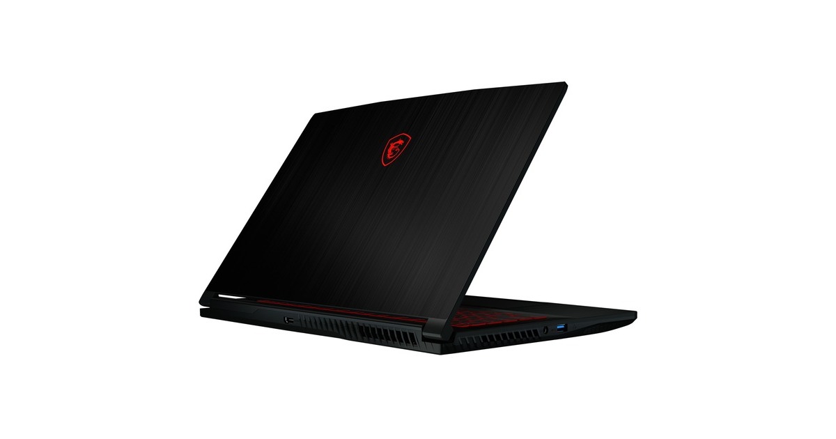 MSI Thin GF63 12UC-667, Gaming-Notebook(schwarz, ohne Betriebssystem, 39.6 cm (15.6 Zoll) & 144 Hz Display, 512 GB SSD)