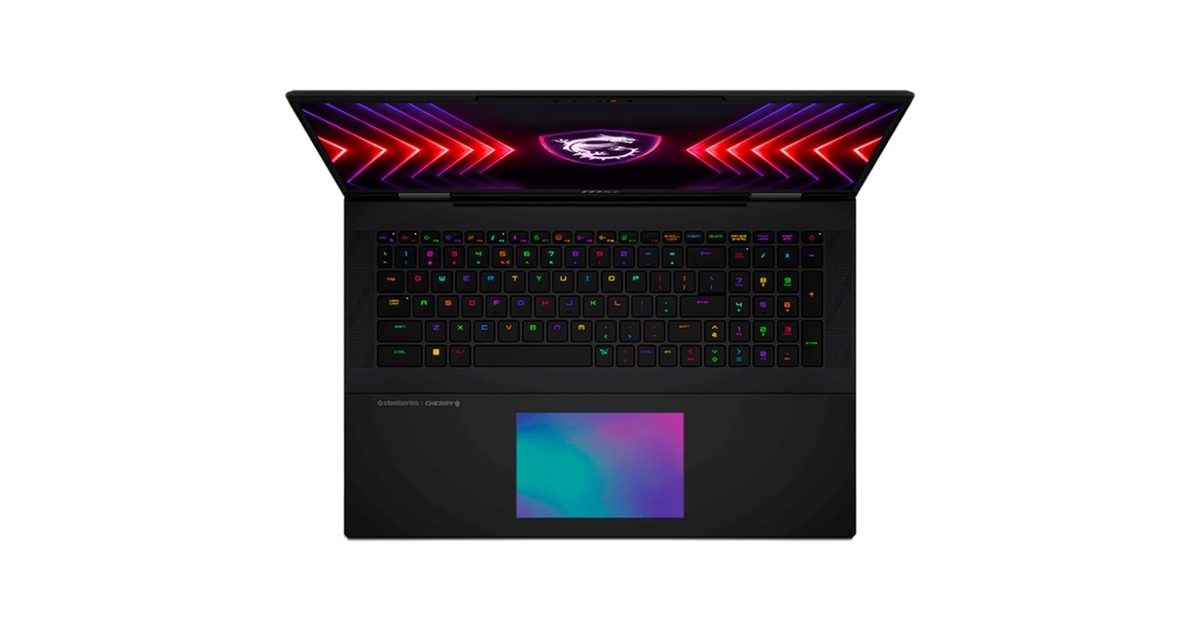 MSI Titan 18 HX A14VIG-069, Gaming-Notebook(schwarz/silber, Windows 11 Pro 64-Bit, 45.8 cm (18 Zoll) & 120 Hz Display, 4 TB (2 TB SSD & 2 TB SSD))