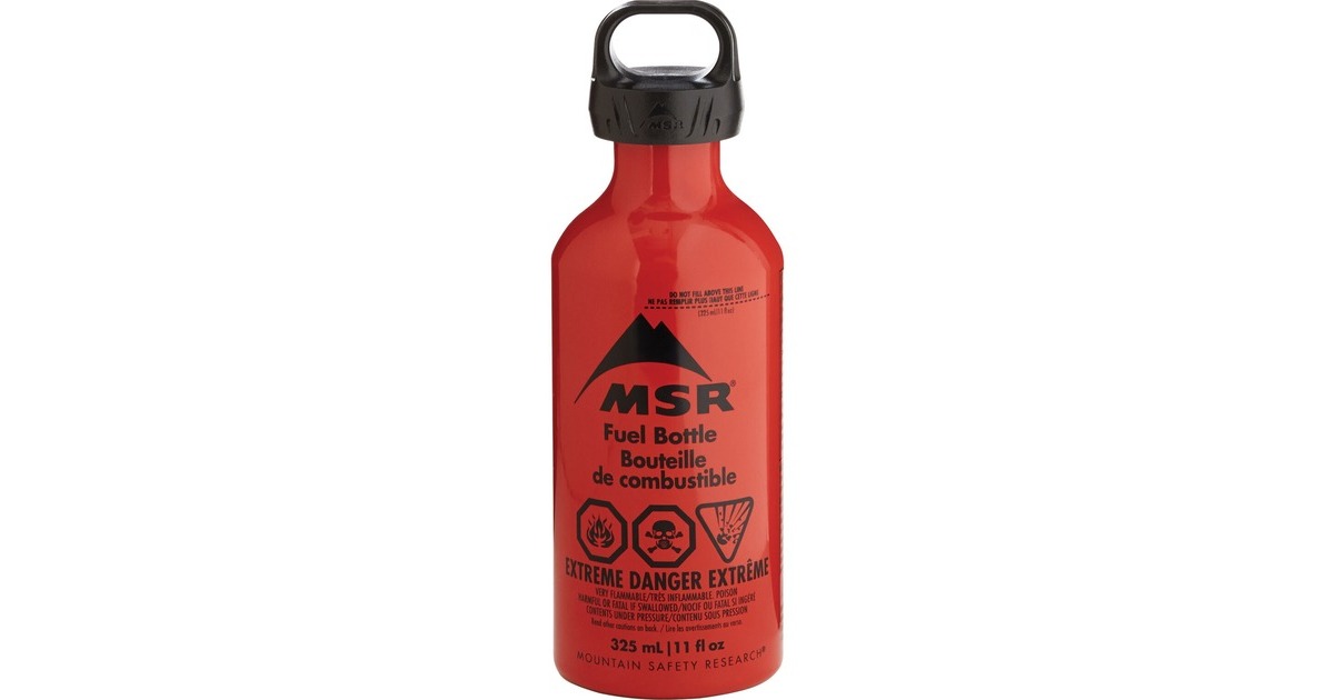 MSR Brennstoff-Flasche, 325ml(rot/schwarz)