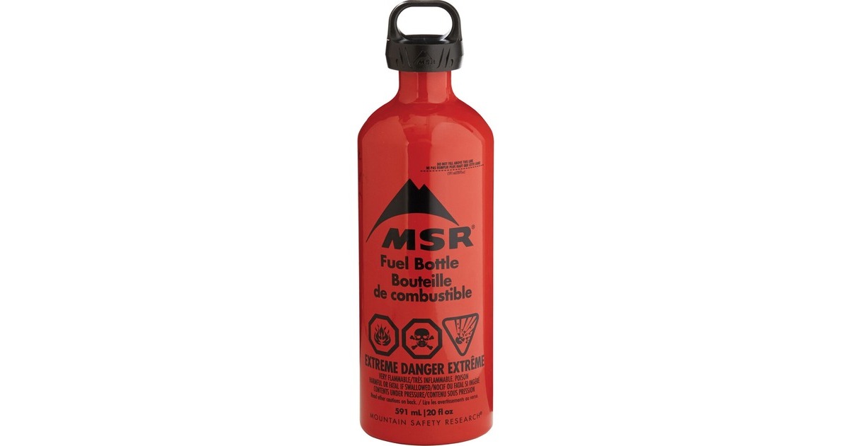 MSR Brennstoff-Flasche, 591ml(rot/schwarz)