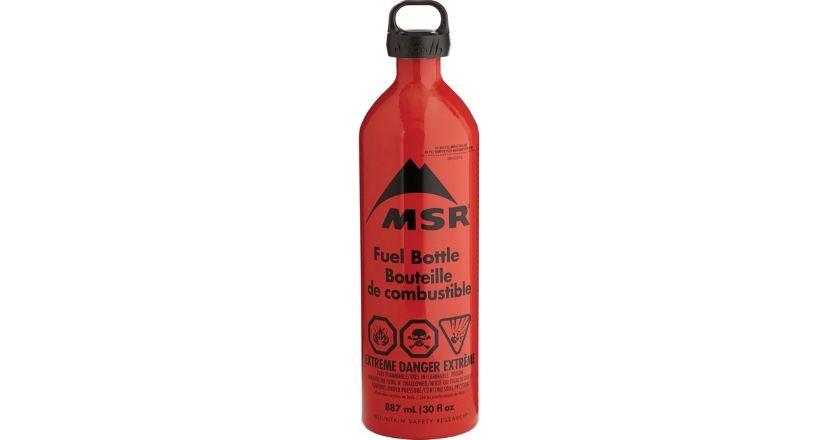 MSR Brennstoff-Flasche, 887ml(rot/schwarz)