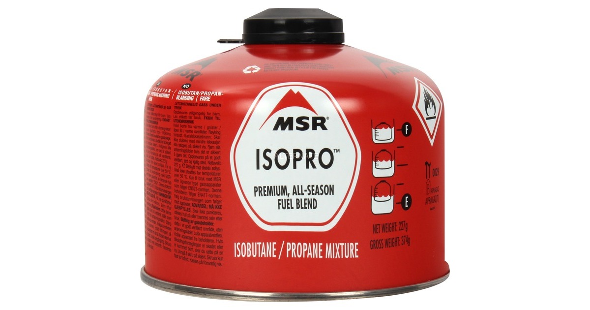 MSR Gaskartusche IsoPro, 227g