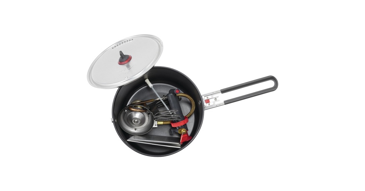 MSR Hybridbrennstoff-Kocher WhisperLite International Combo, Benzinkocher(Modell 2021)