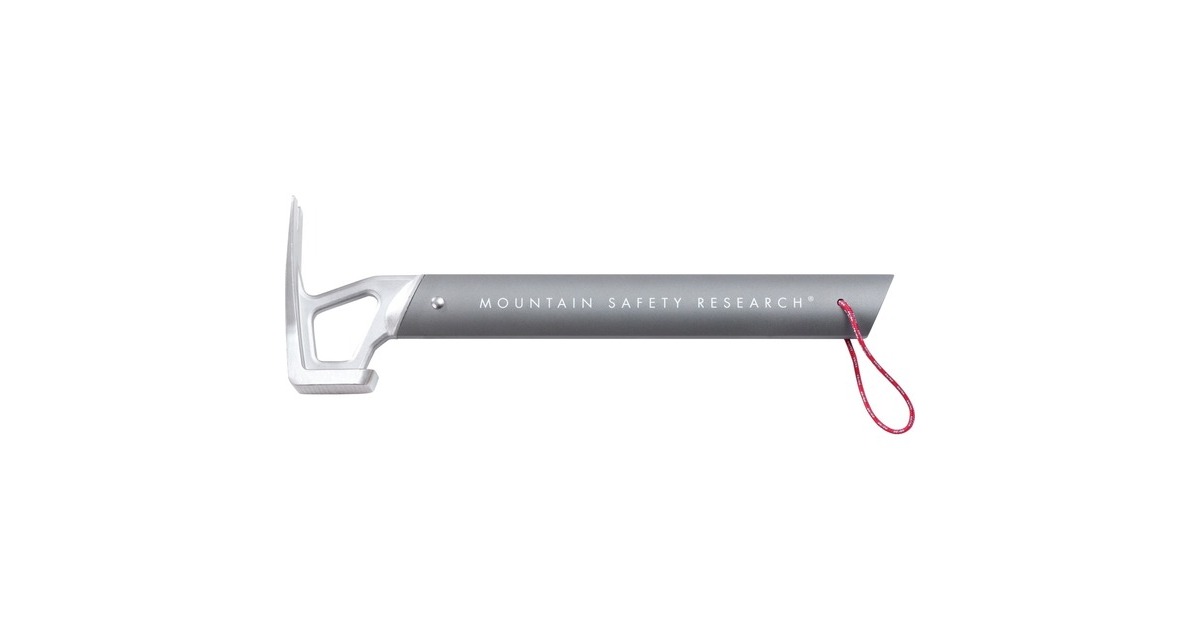 MSR Stake Hammer(grau, Kopf aus gehärtetem Edelstahl)