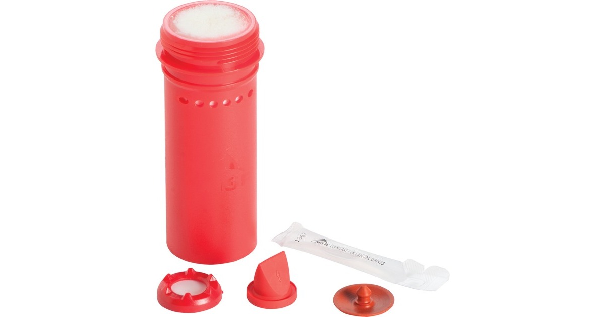 MSR TrailShot Filterpatronen- und Wartungskit, Wartungsmaterial(rot)